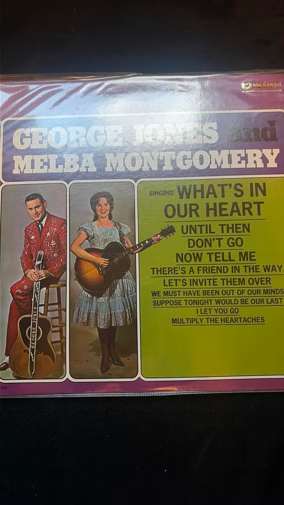 George Jones Melba Montgomery what’s in our heart, Verzenden, Zo goed als nieuw, 12 inch, Pop