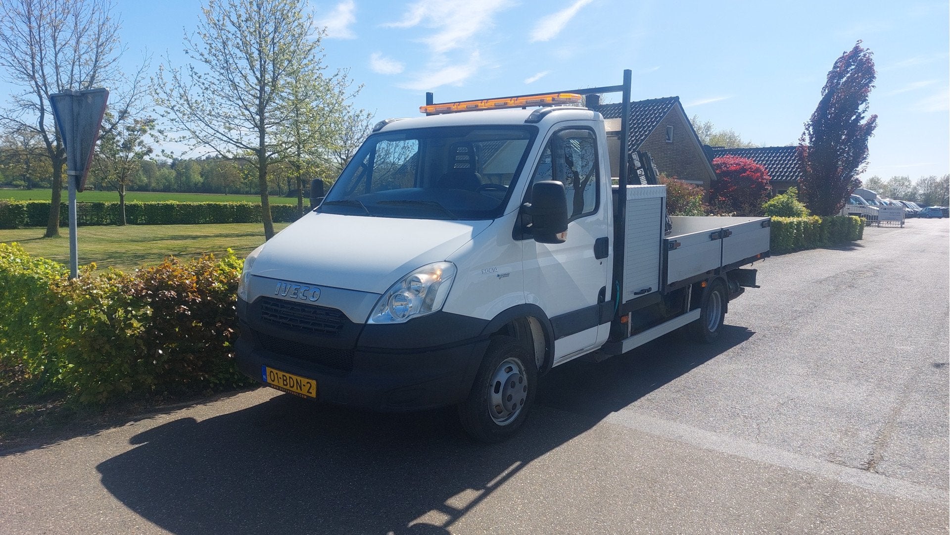 Iveco 50C14G Daily CLIMA/KRAAN BJ 2013 (bj 2013), Euro 5, Gebruikt, Climate control, 4 cilinders