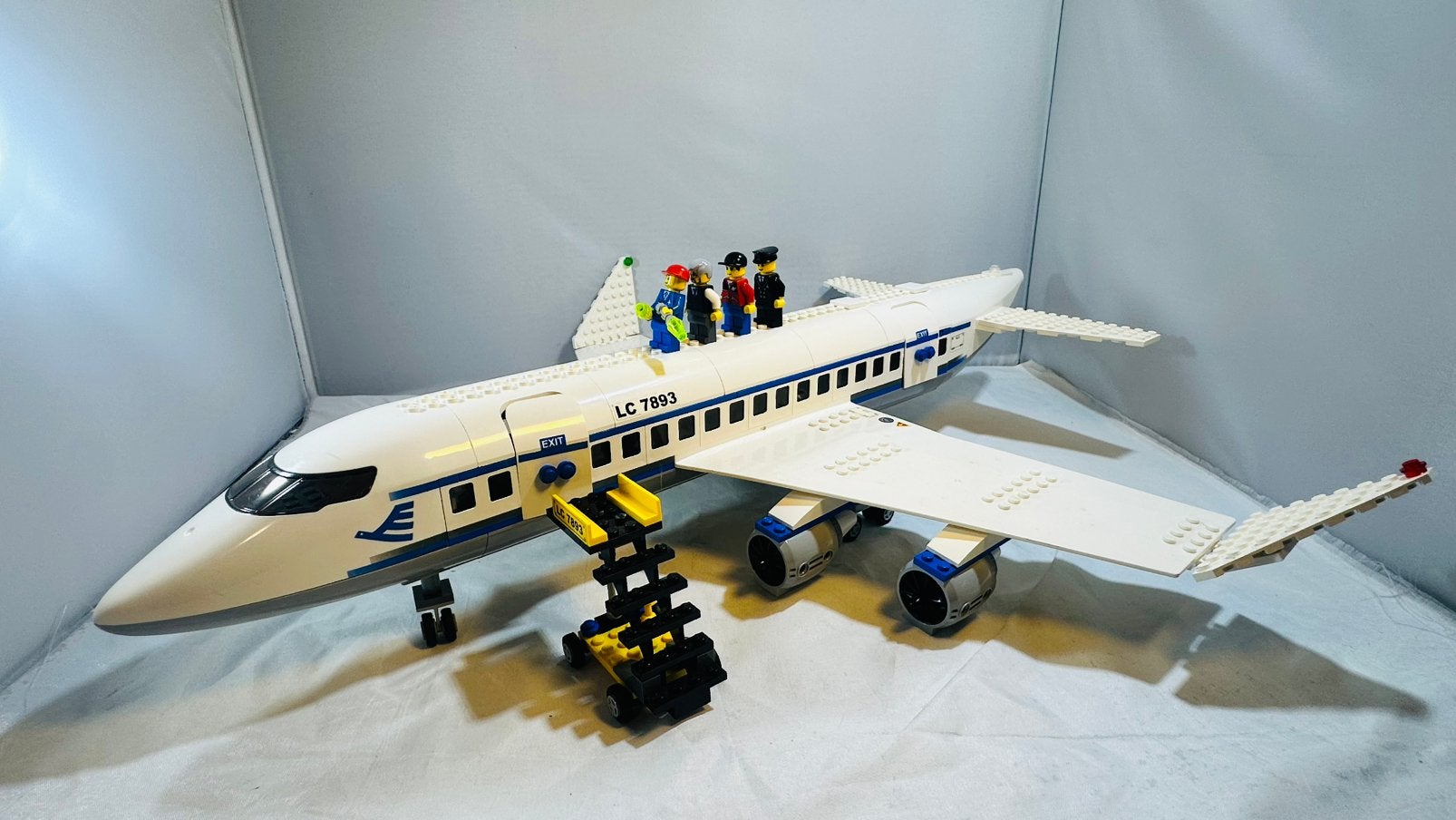 Legi 7893 Passenger Plane, Lego, Ophalen of Verzenden, Inclusief minifiguren, Complete set