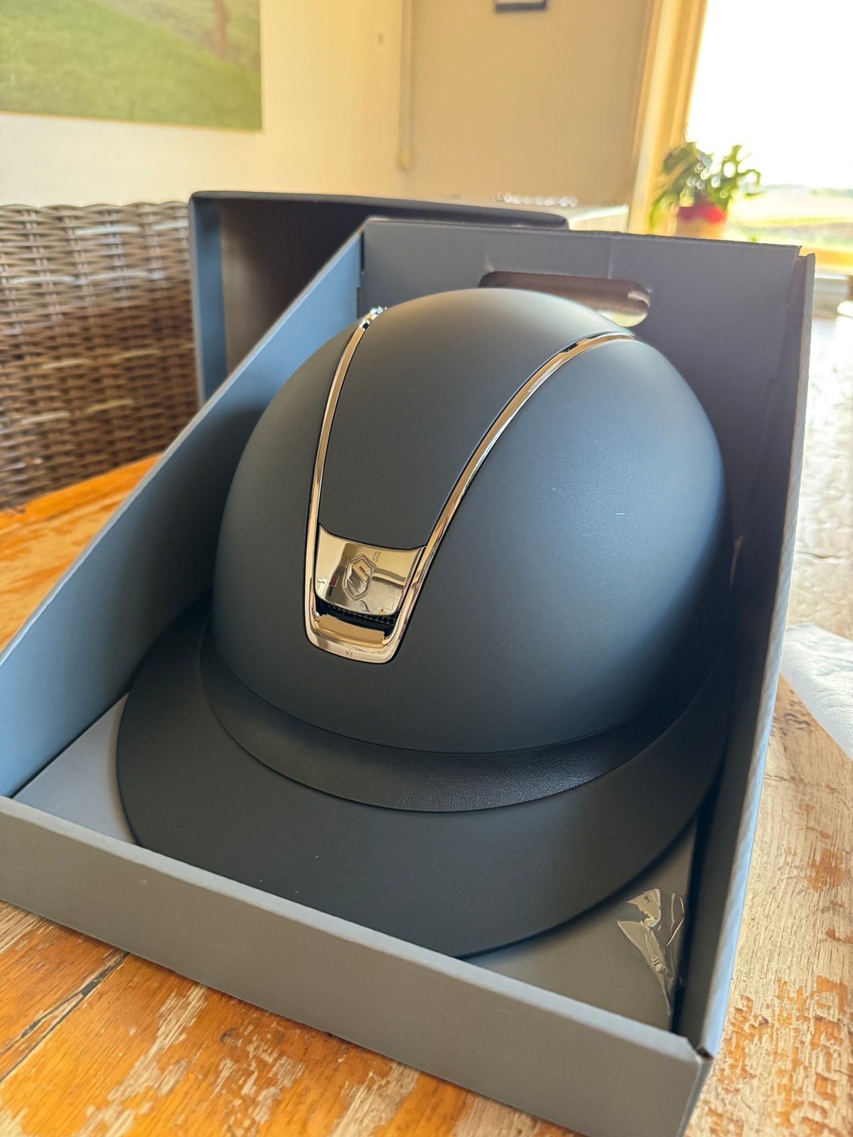 Samshield Miss shield 2.0 shadowmatt maat L, L, Dressuur, Nieuw, Ophalen of Verzenden