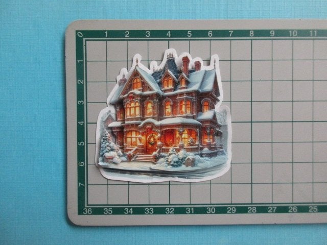 ky470 KERST / groot huis, Verzenden, Nieuw, Kerst, Overige typen