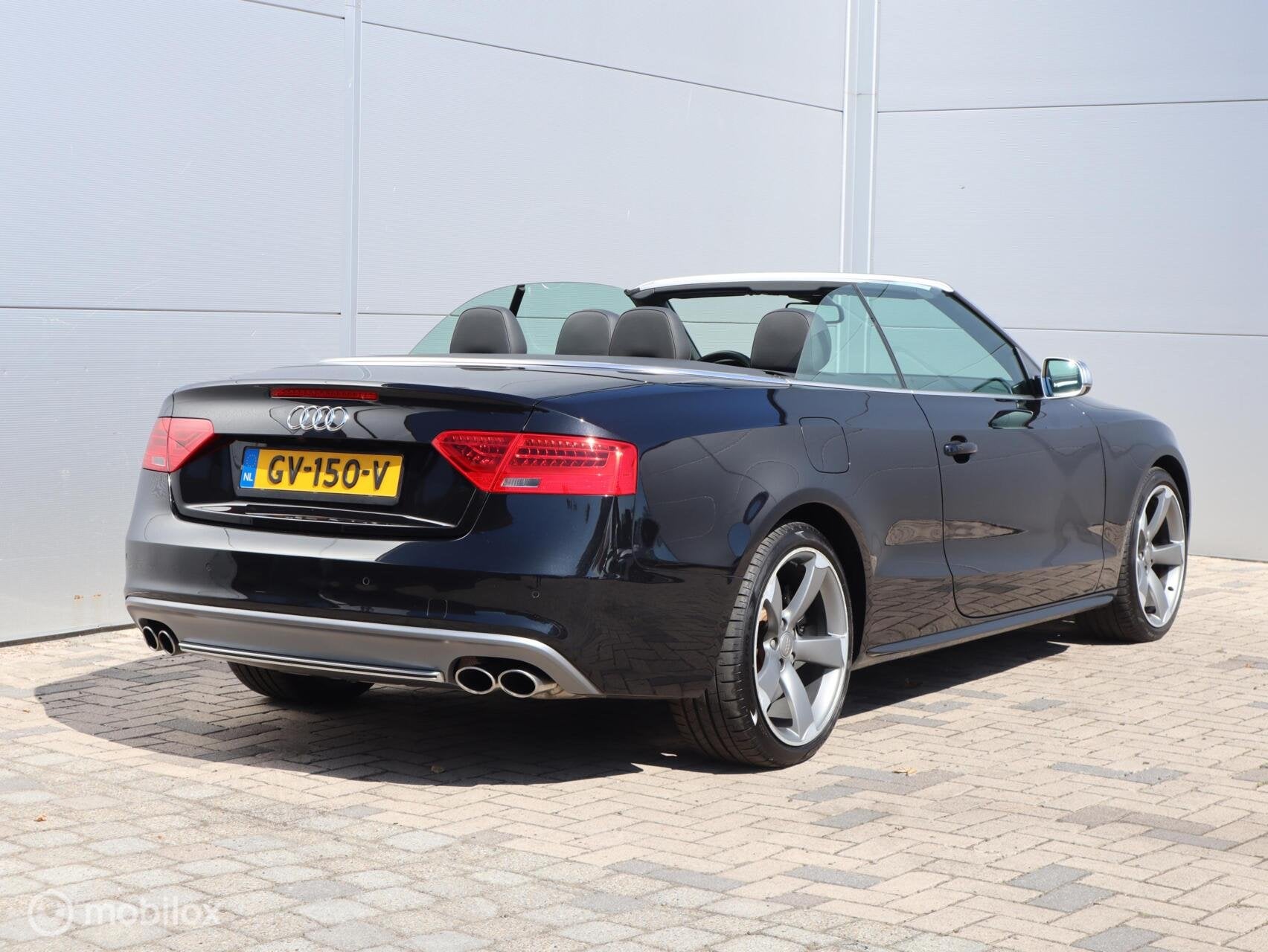 Audi S5 3.0 TFSI S5 quattro S Line B&O Leer Lane ACC Stoelve, Auto's, Audi, Automaat, Gebruikt, 2995 cc, Cabriolet