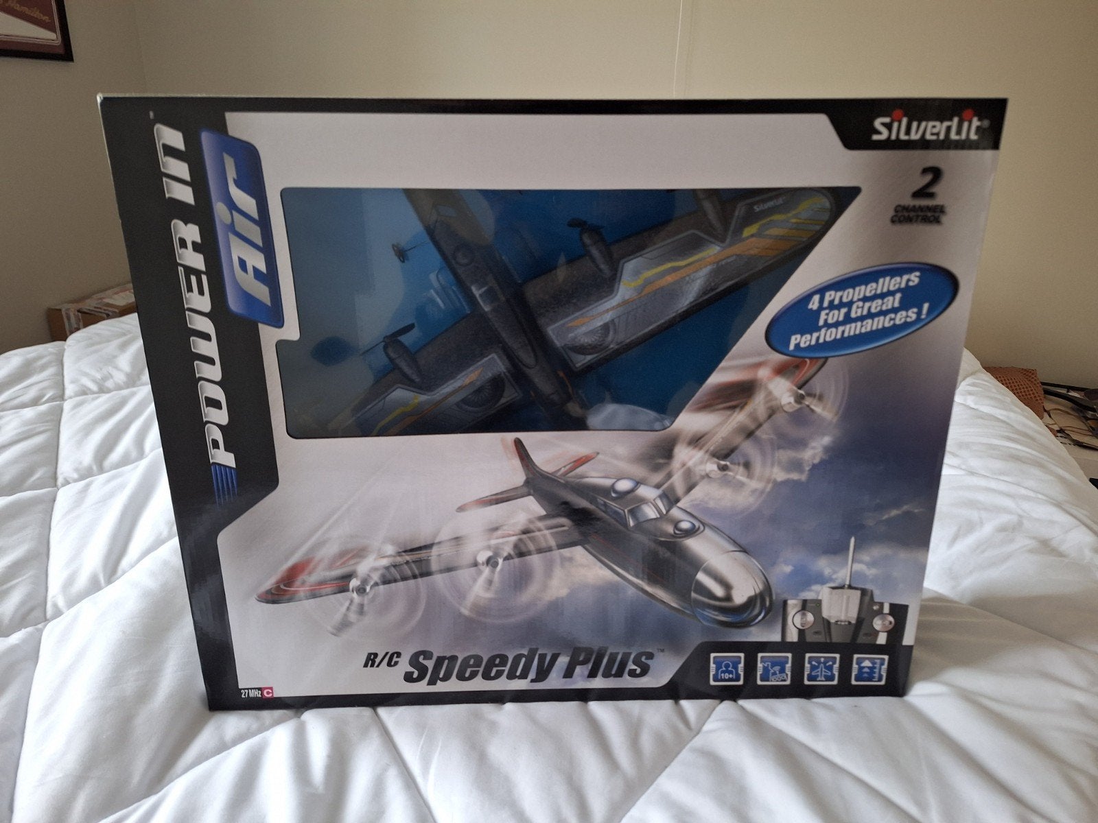 Radiografisch bestuurbaar vliegtuig "Speedy Plus", Hobby en Vrije tijd, Ophalen of Verzenden, Nieuw, Elektro