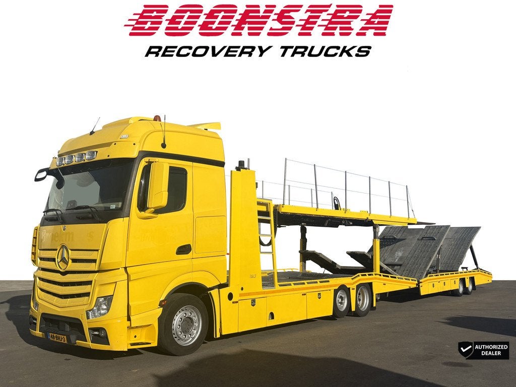 Mercedes-Benz Actros 2445 Tijhof TA12000 7 Car Winch Autotra, Automaat, Stof, Bedrijf, Diesel