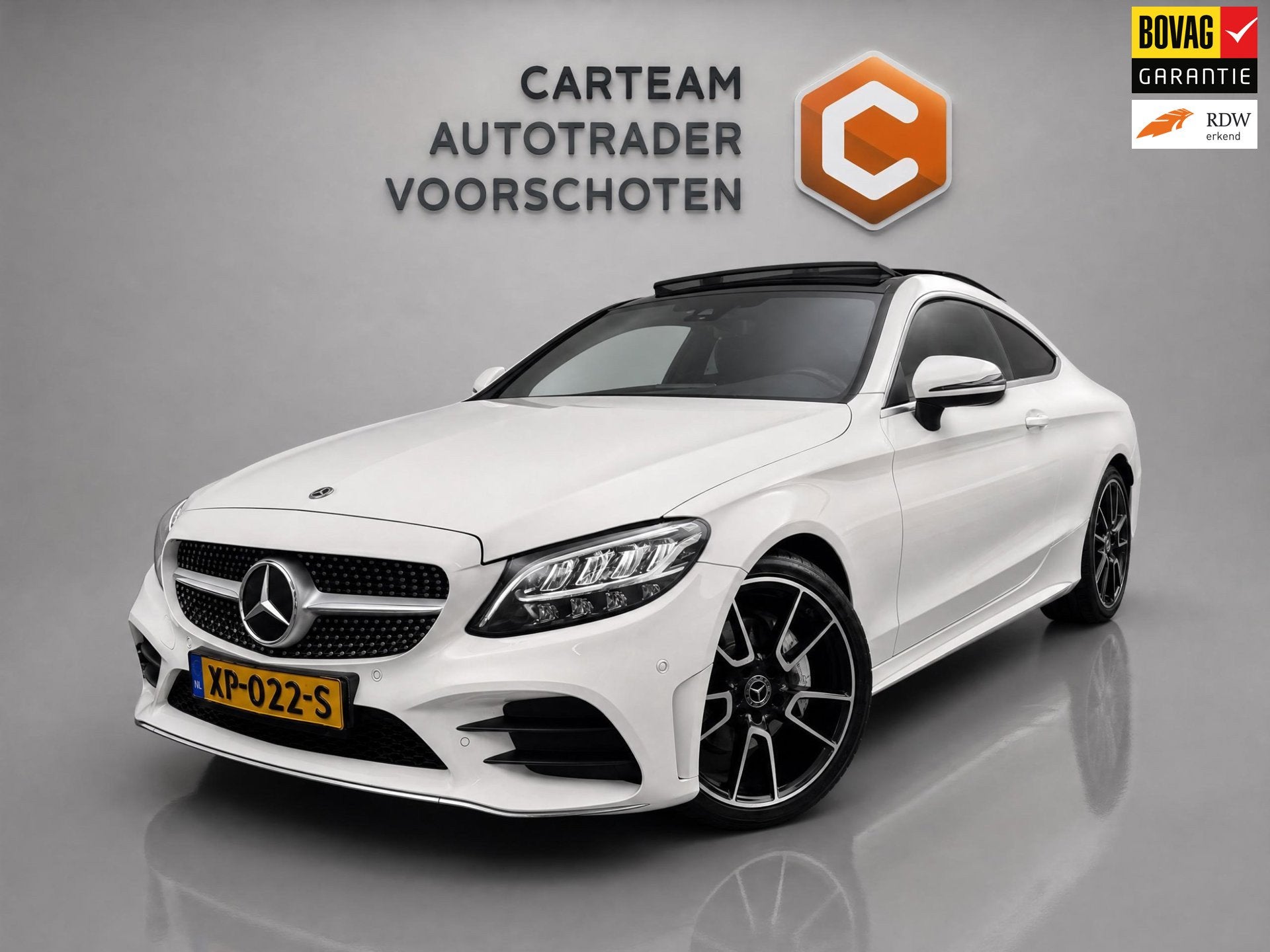 Mercedes-Benz C-klasse Coupé 180 Premium Plus Pack |Pano|, Automaat, 4 stoelen, Wit, 1595 cc