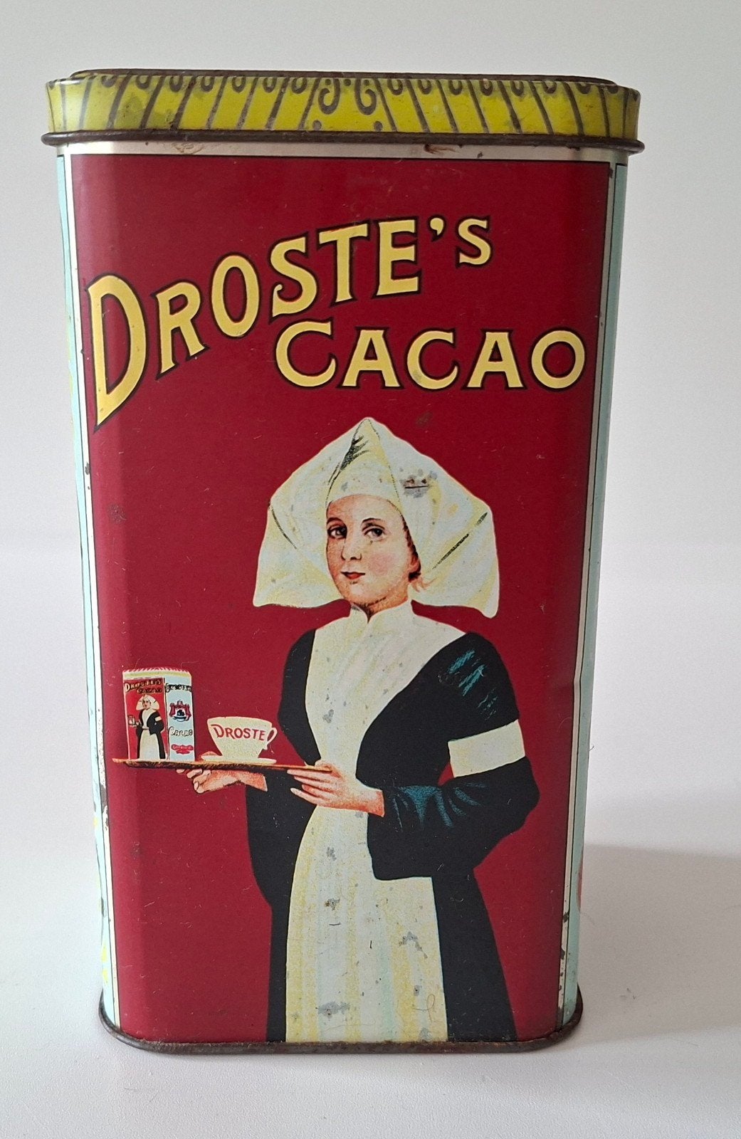 Vintage Droste Cacao blik., Verzamelen, Blikken, Ophalen of Verzenden, Gebruikt, Overige, Droste