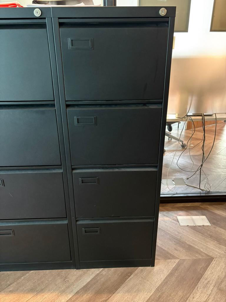 Archiefkasten, Huis en Inrichting, Kasten | Roldeurkasten en Archiefkasten, Ophalen, Minder dan 50 cm, Zo goed als nieuw, 150 tot 200 cm