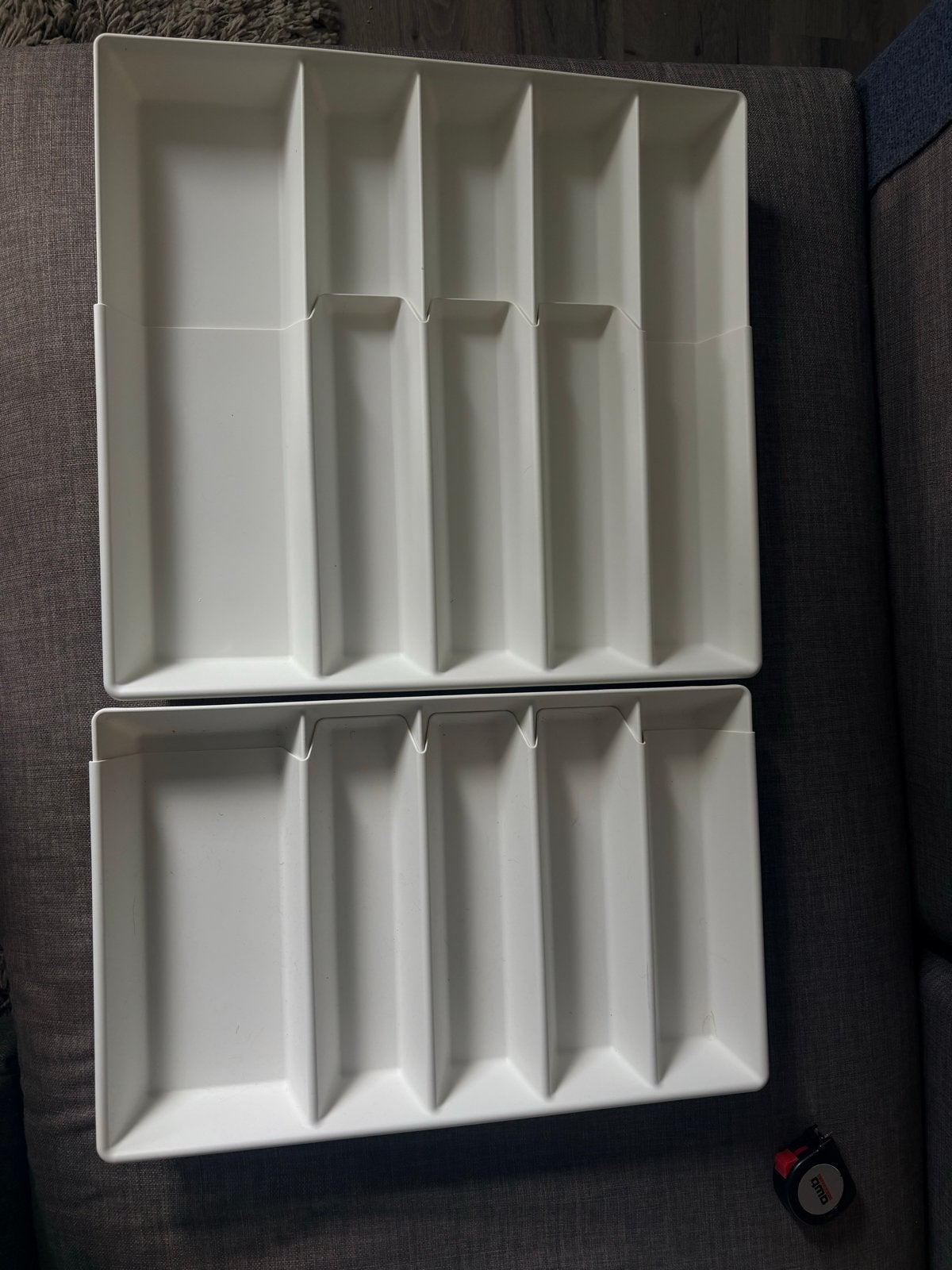 2x IKEA VARIERA Uitschuifbare Besteklade Inzet - Nieuw, Ophalen, Overige typen, IKEA, Kunststof