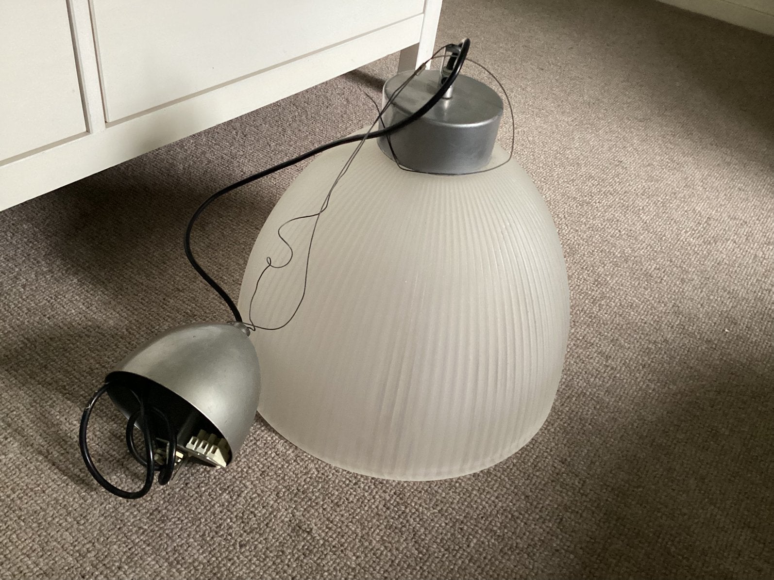 Hanglamp, Huis en Inrichting, Lampen | Hanglampen, Ophalen, Zo goed als nieuw, Minder dan 50 cm