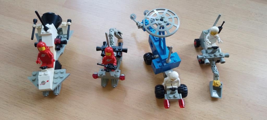 4 Ruimtesets, Kinderen en Baby's, Speelgoed | Duplo en Lego, Ophalen of Verzenden, Gebruikt, Complete set, Lego