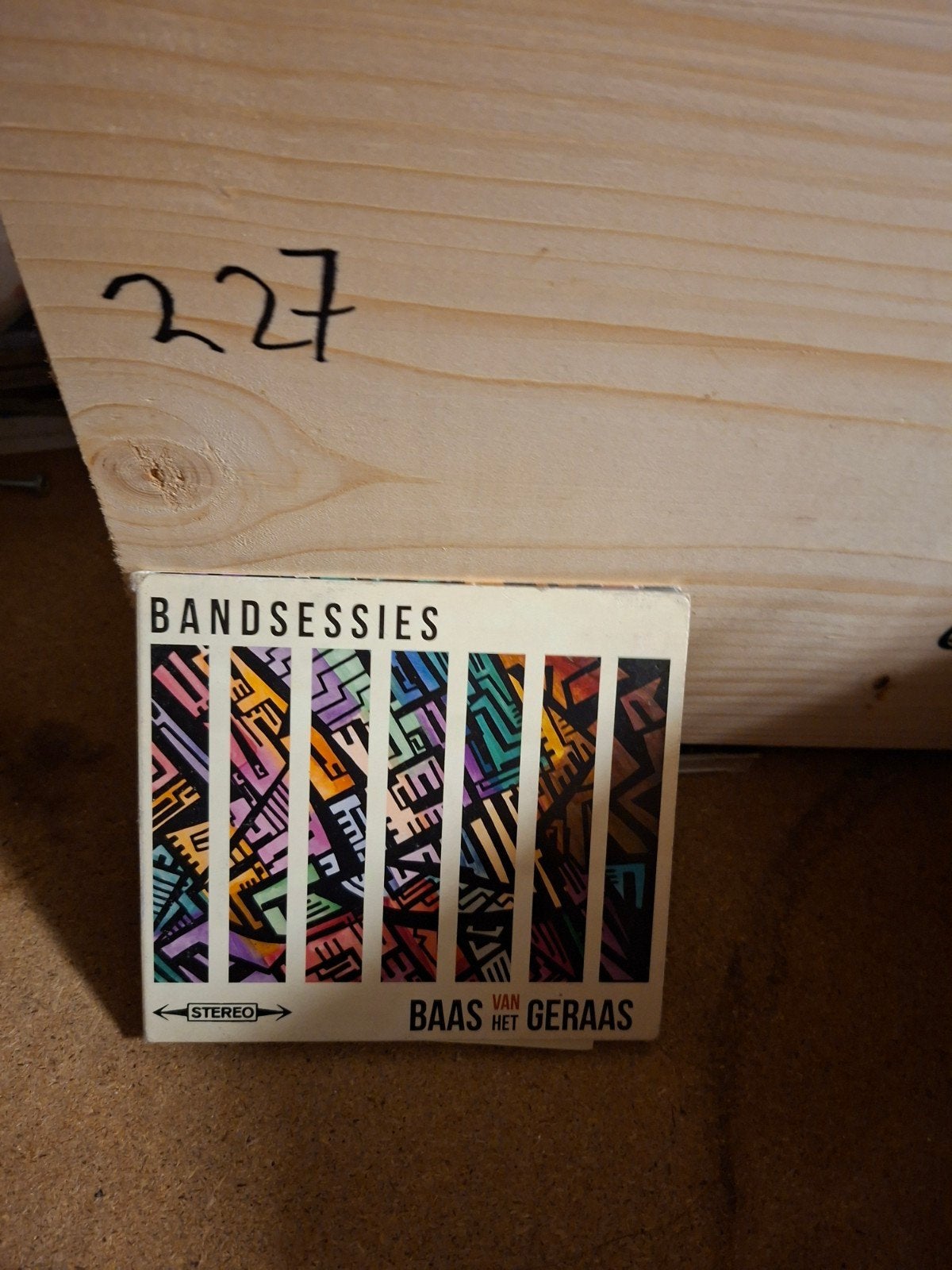 Bandsessies - Baas van het Geraas CD (Stereo), Ophalen of Verzenden, Gebruikt, Album