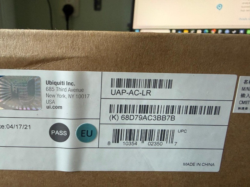 Ubiquiti Acces point UAP-AC-LR, Computers en Software, Xcwxw, Cww, Xwx, Ophalen of Verzenden