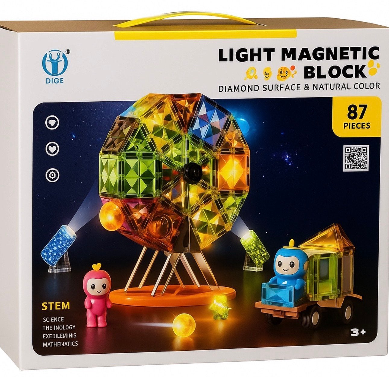 Lichtgevende Reuzenrad, Kinderen en Baby's, Ophalen of Verzenden, Nieuw