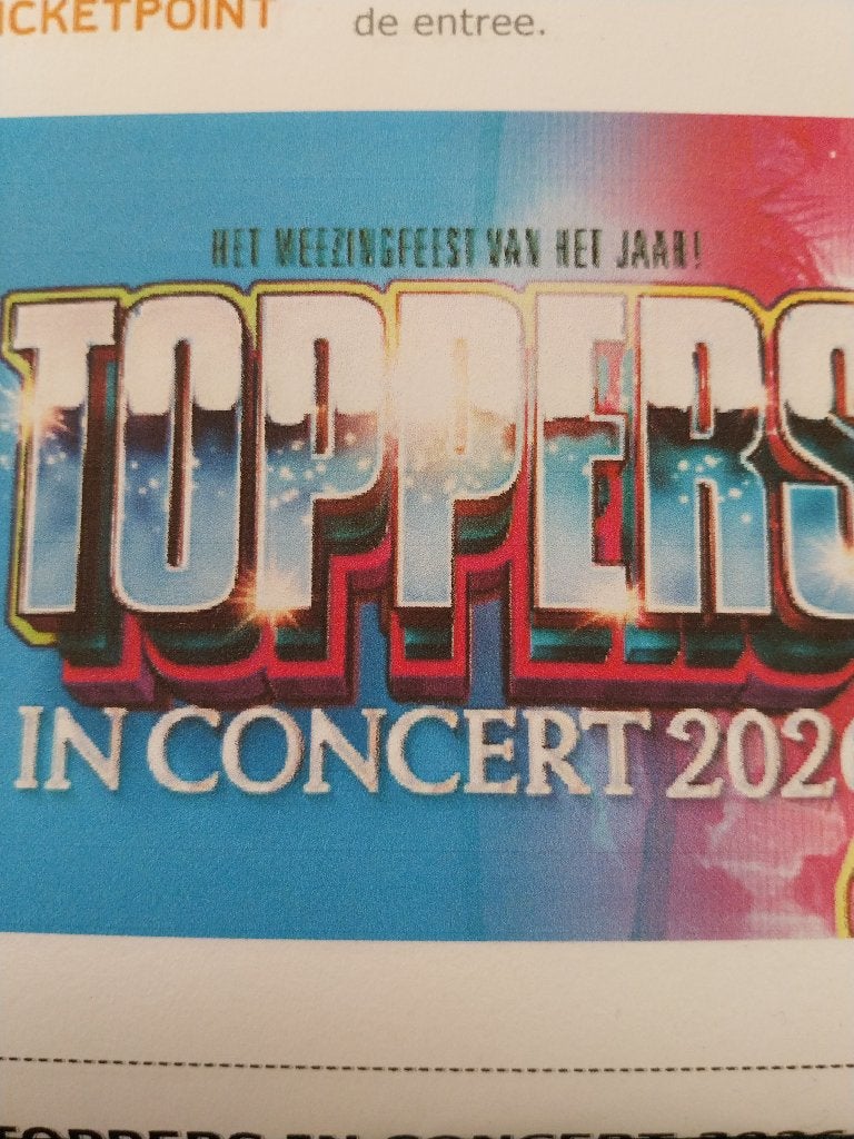 2 Kaarten toppers vrijdag 19 juni 2026, Tickets en Kaartjes, Twee personen