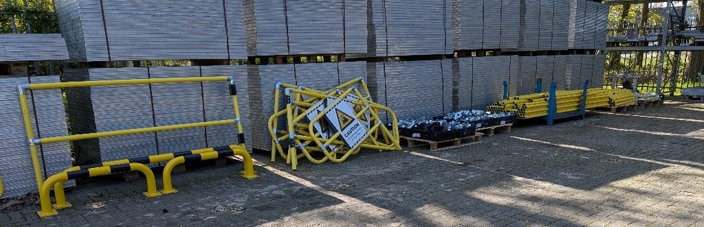 aanrijbeveiliging aanrijbeschermer beveiligingspoort, Ophalen
