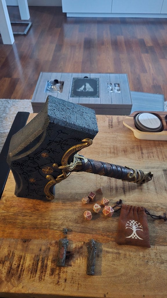 God of War Ragnarök Collector's Edition 16" Mjölnir Hamer, Ophalen, Zo goed als nieuw, Overige typen, PlayStation 5