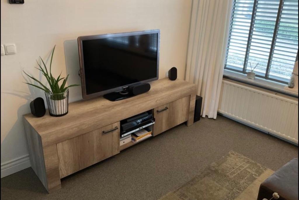 tv meubel, Ophalen, Minder dan 50 cm, Zo goed als nieuw, Minder dan 100 cm
