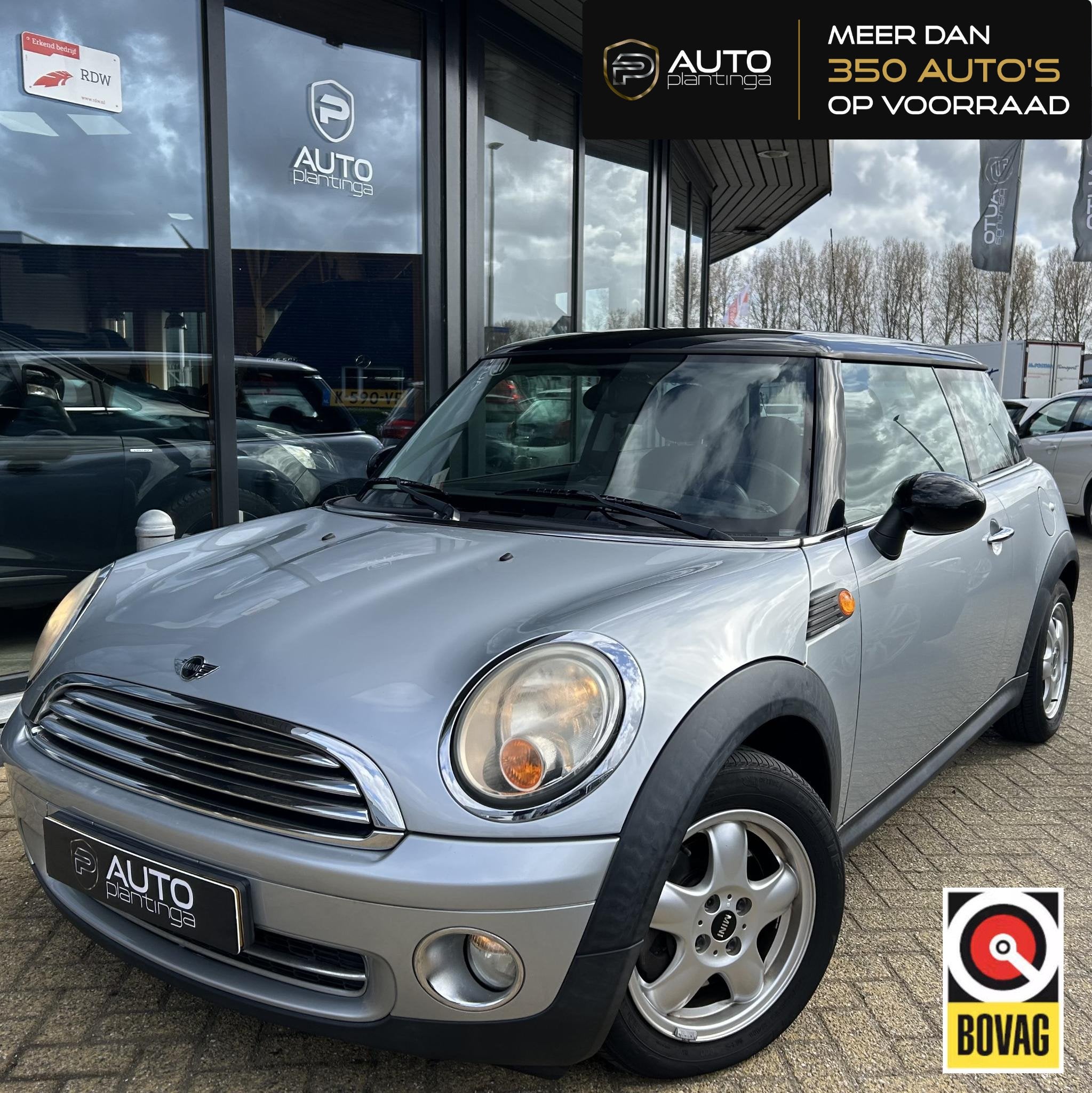 MINI Cooper 1.6 Pepper 120PK | NL AUTO | Airco | 2 Sleutels, Auto's, Mini, Voorwielaandrijving, Stof, Gebruikt, 4 cilinders