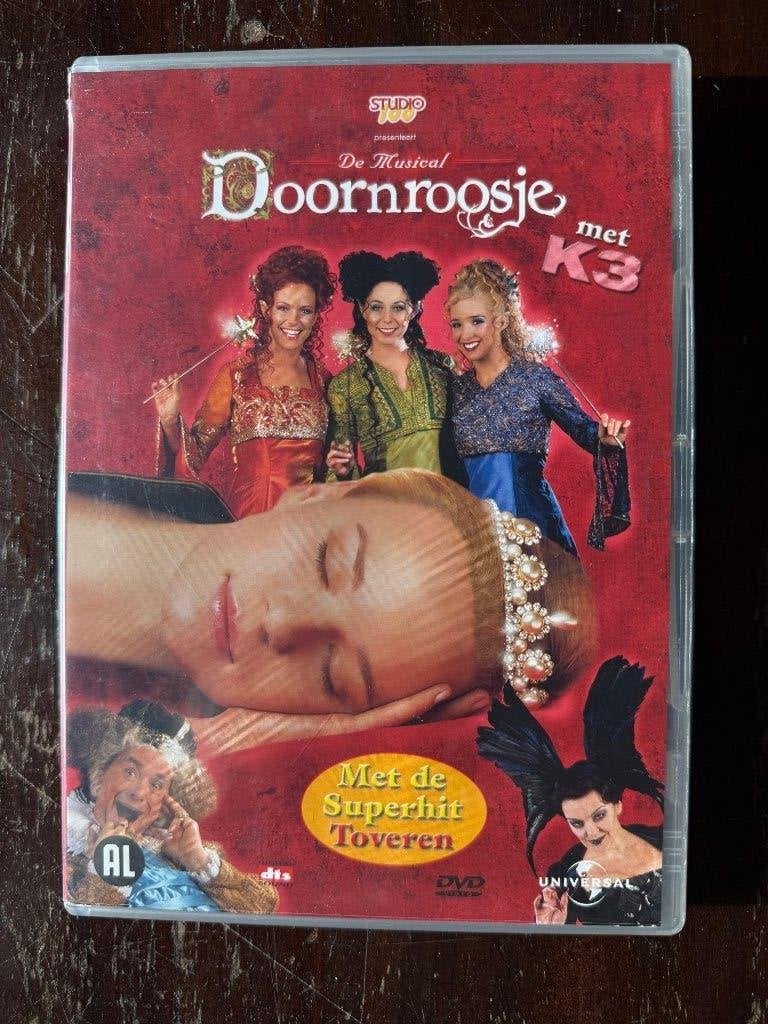 K3 Show K3 Musical Doornroosje DVD, Alle leeftijden, Zo goed als nieuw, Show, Avontuur