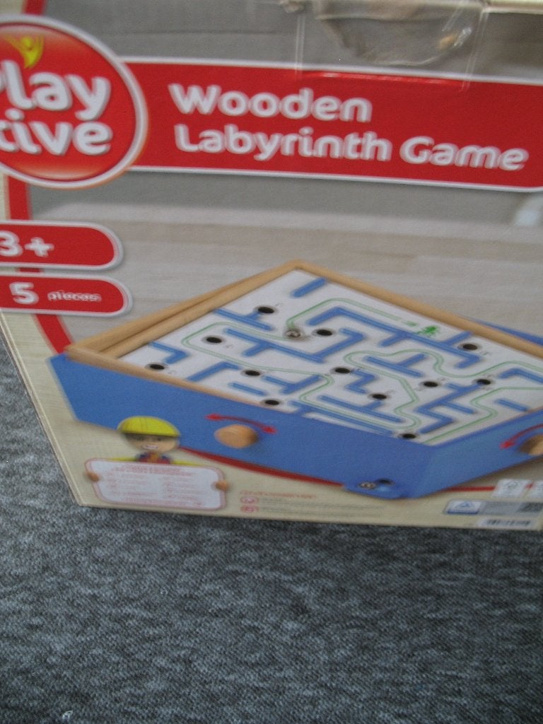Playtive Houten Labyrint Spel - Balansspel, Kinderen en Baby's, Speelgoed | Houten speelgoed, Ophalen of Verzenden, Nieuw, Overige typen