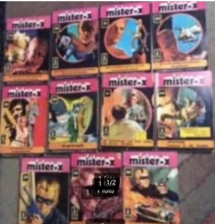11 Mister-X pockets, Boeken, Meerdere comics, Ophalen of Verzenden, Gelezen, Europa