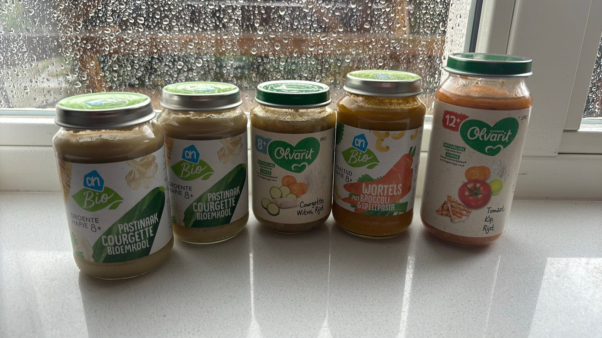 Olvarit & AH Biologisch Babyvoeding - potjes, Ophalen, Nieuw, Overige typen, Overige merken