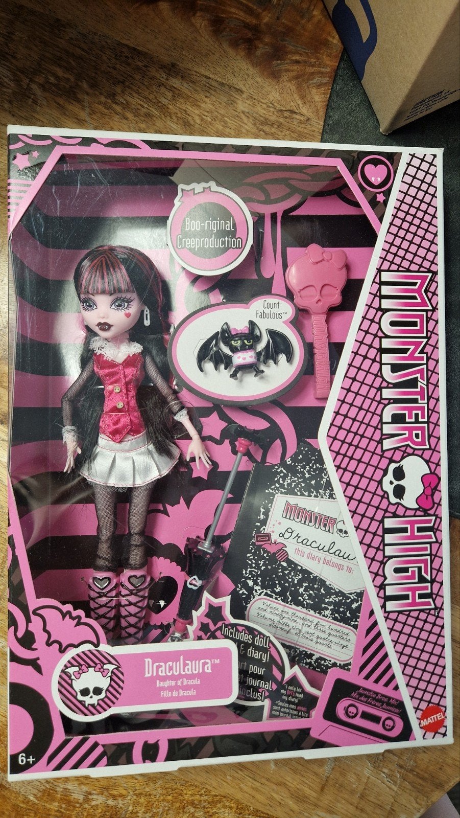 Monster high creeproduction Draculaura, Ophalen, Nieuw
