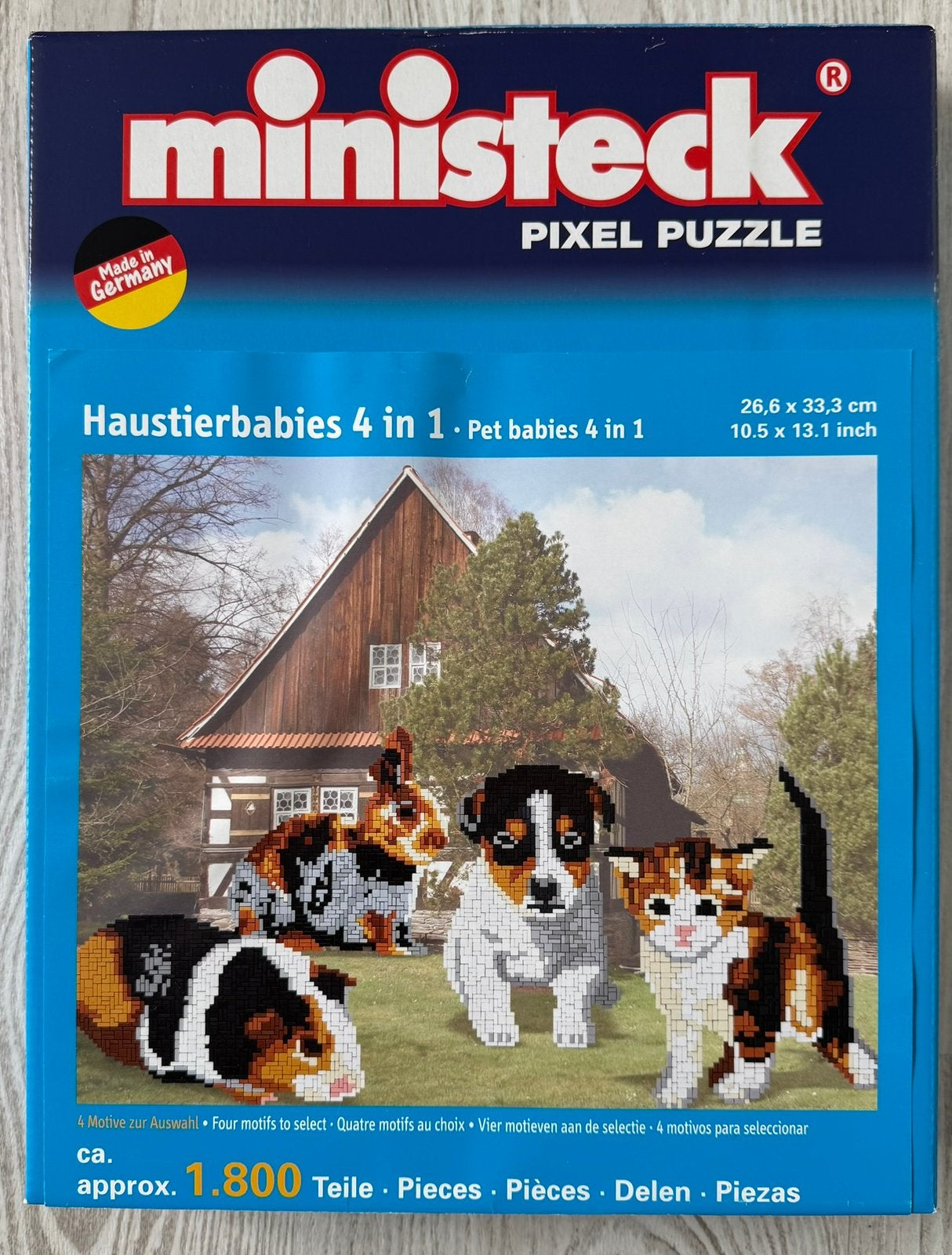 Ministeck doos huisdieren set, Ophalen of Verzenden, Zo goed als nieuw, Box-set