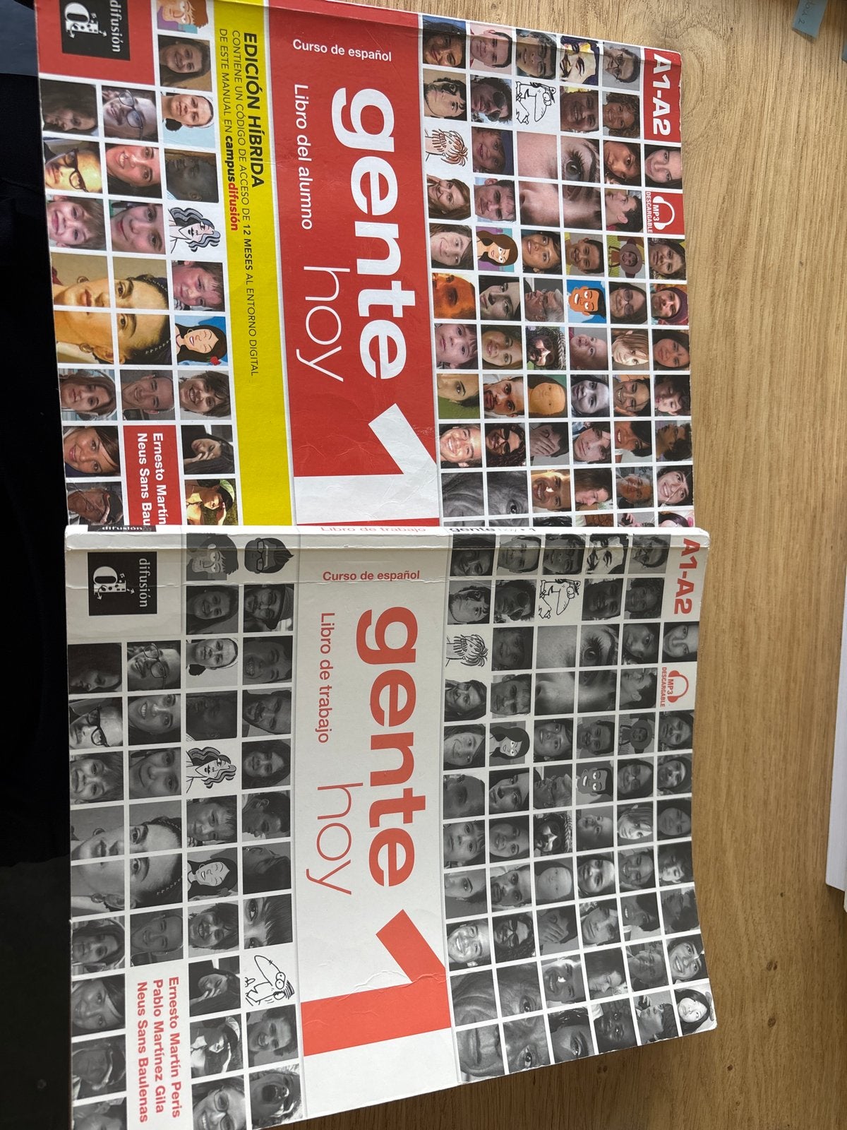 Gente Hoy 1: Spaans lesboek + werkboek A1-A2, Boeken, Ophalen of Verzenden, Alpha, Gelezen, Overige niveaus