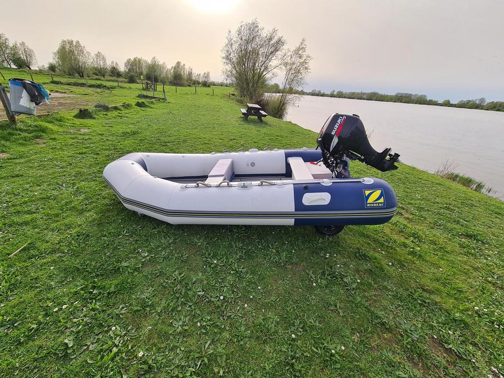 Zodiac Cadet S340 rubberboot, Watersport en Boten, Gebruikt, Ophalen of Verzenden, Zodiac, Hout