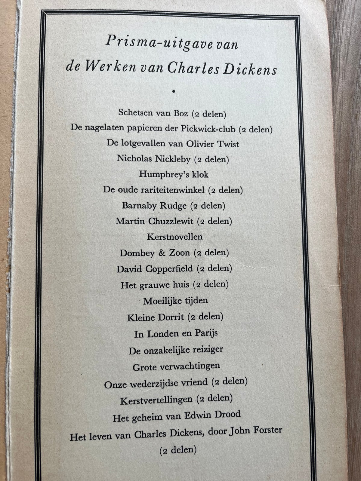 Charles Dickens, Boeken, Ophalen of Verzenden, Gelezen