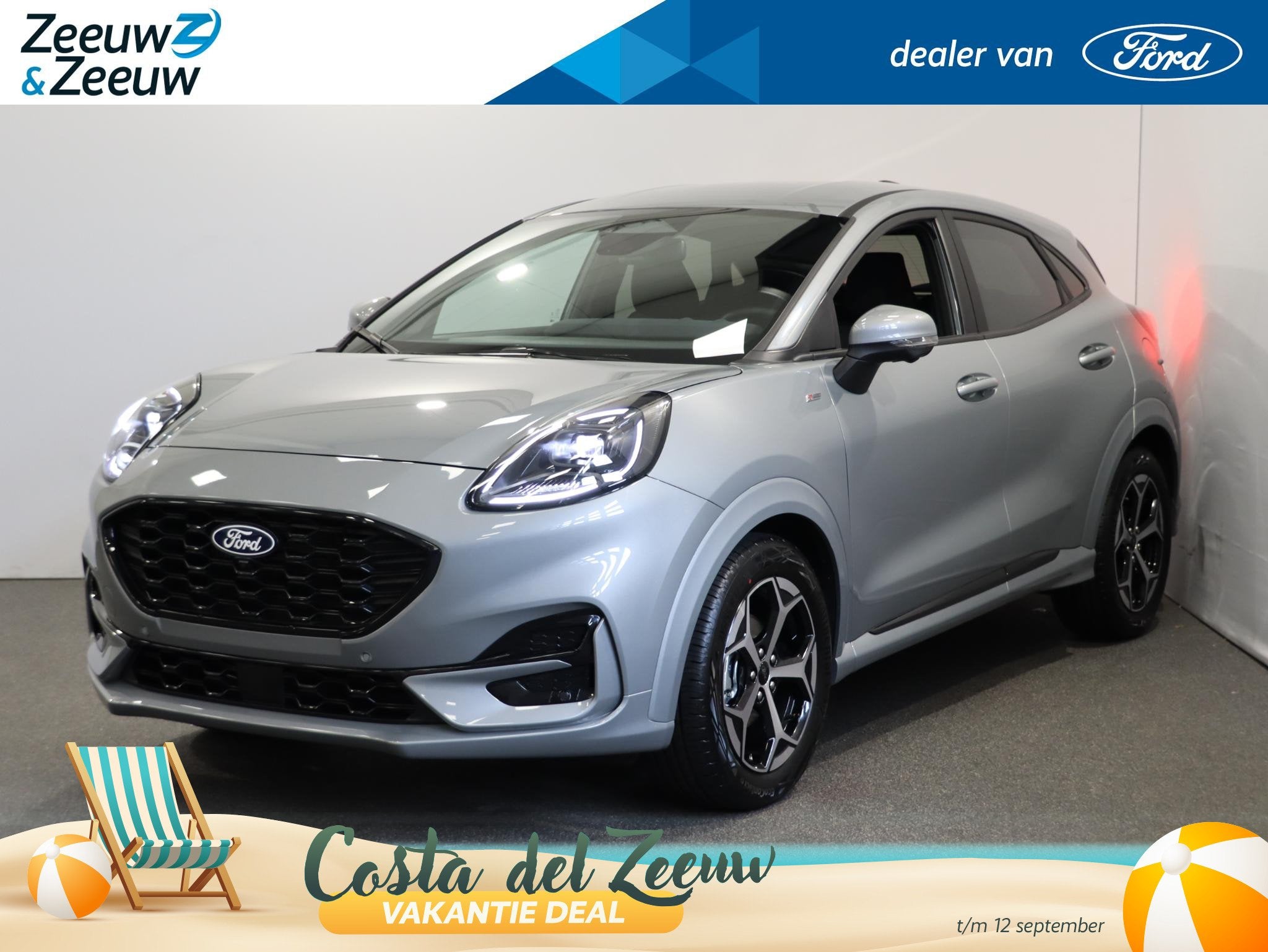 Ford Puma 1.0 EcoBoost Hybrid ST-Line | NIEUW | Tot €5000, Auto's, Voorwielaandrijving, 12 maanden, Puma, Bedrijf