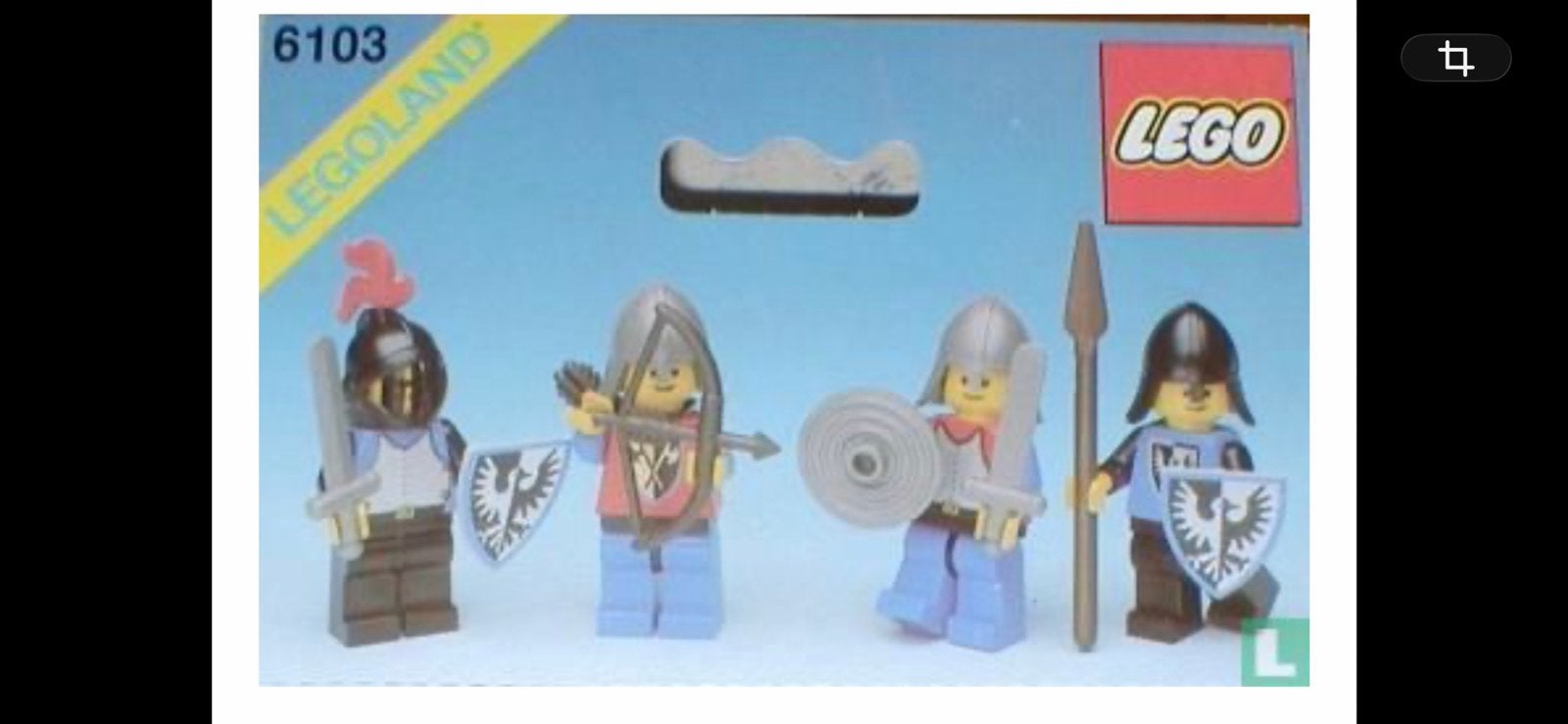 Lego 6103-2 Castle Black Falcon Knights, Ophalen of Verzenden, Zo goed als nieuw