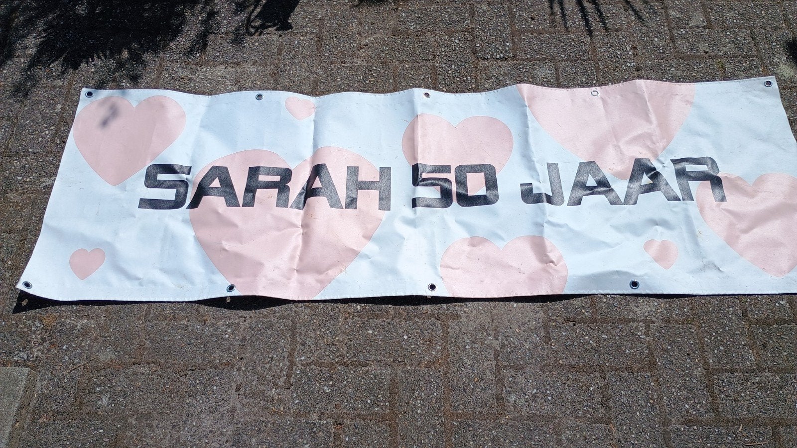 Spandoek Sarah, Ophalen, Gebruikt, Versiering, Abraham of Sarah