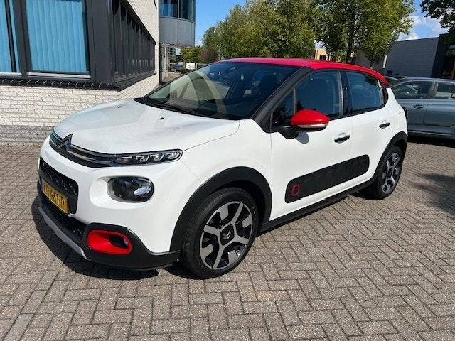 Citroën C3 1.2 PT S&S Shine NAVI CARPLAY CRUISE CAMERA., Auto's, Euro 6, 1199 cc, Wit, Origineel Nederlands
