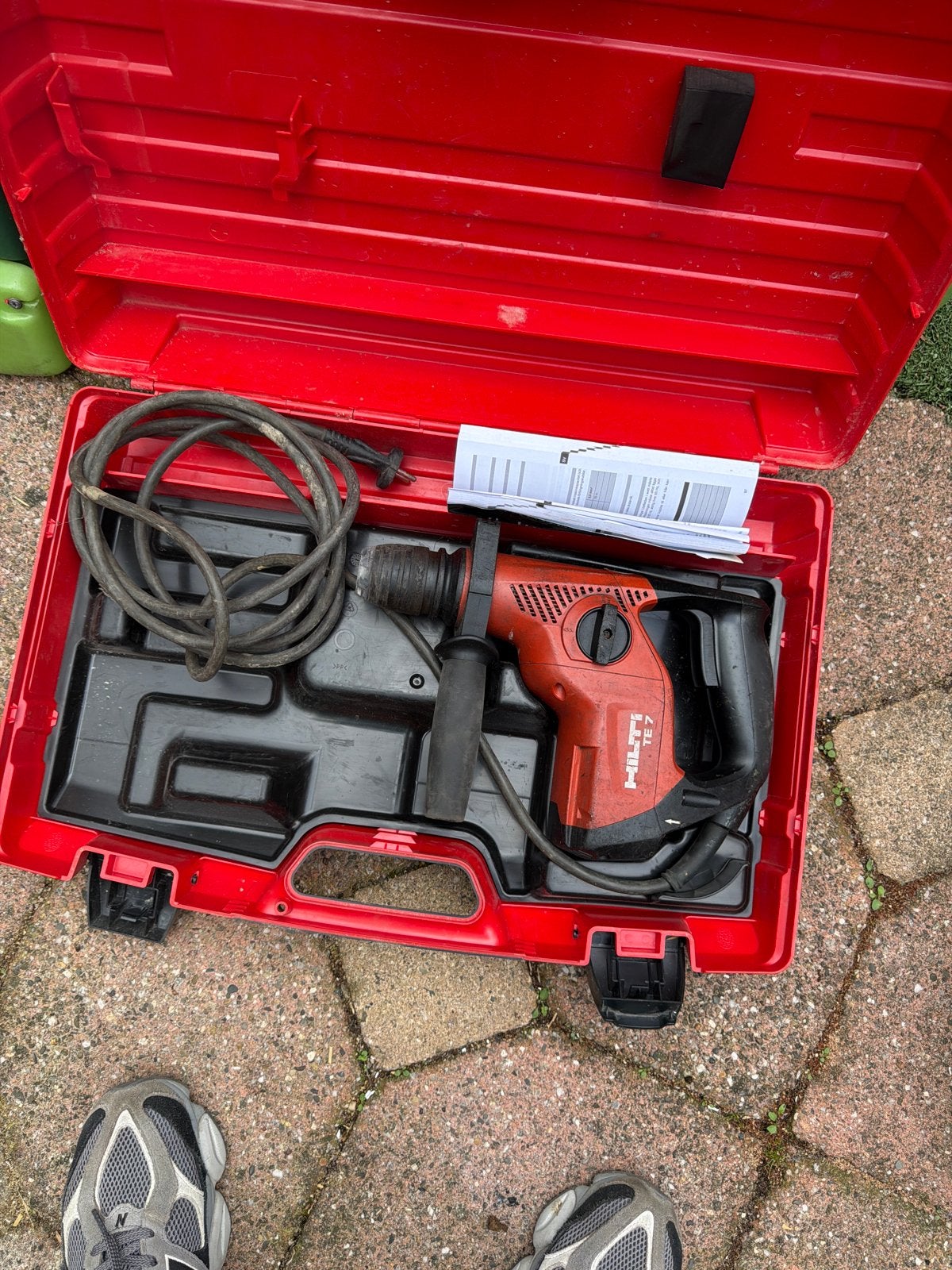 Hilti TE 7 Boorhamer in koffer, Ophalen, Boor- en/of Breekhamer, Klopboormechanisme, Gebruikt