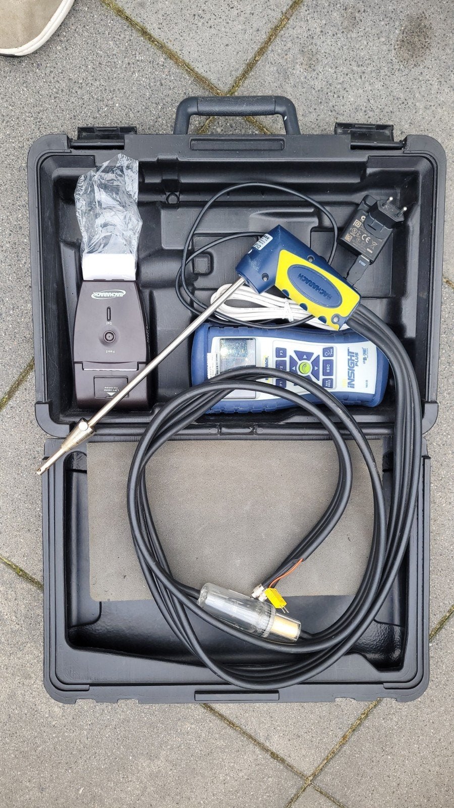 Bacharach Insight Plus rookgasanalyzer set, Doe-het-zelf en Verbouw, Meetapparatuur, Ophalen of Verzenden, Gebruikt, Overige meters