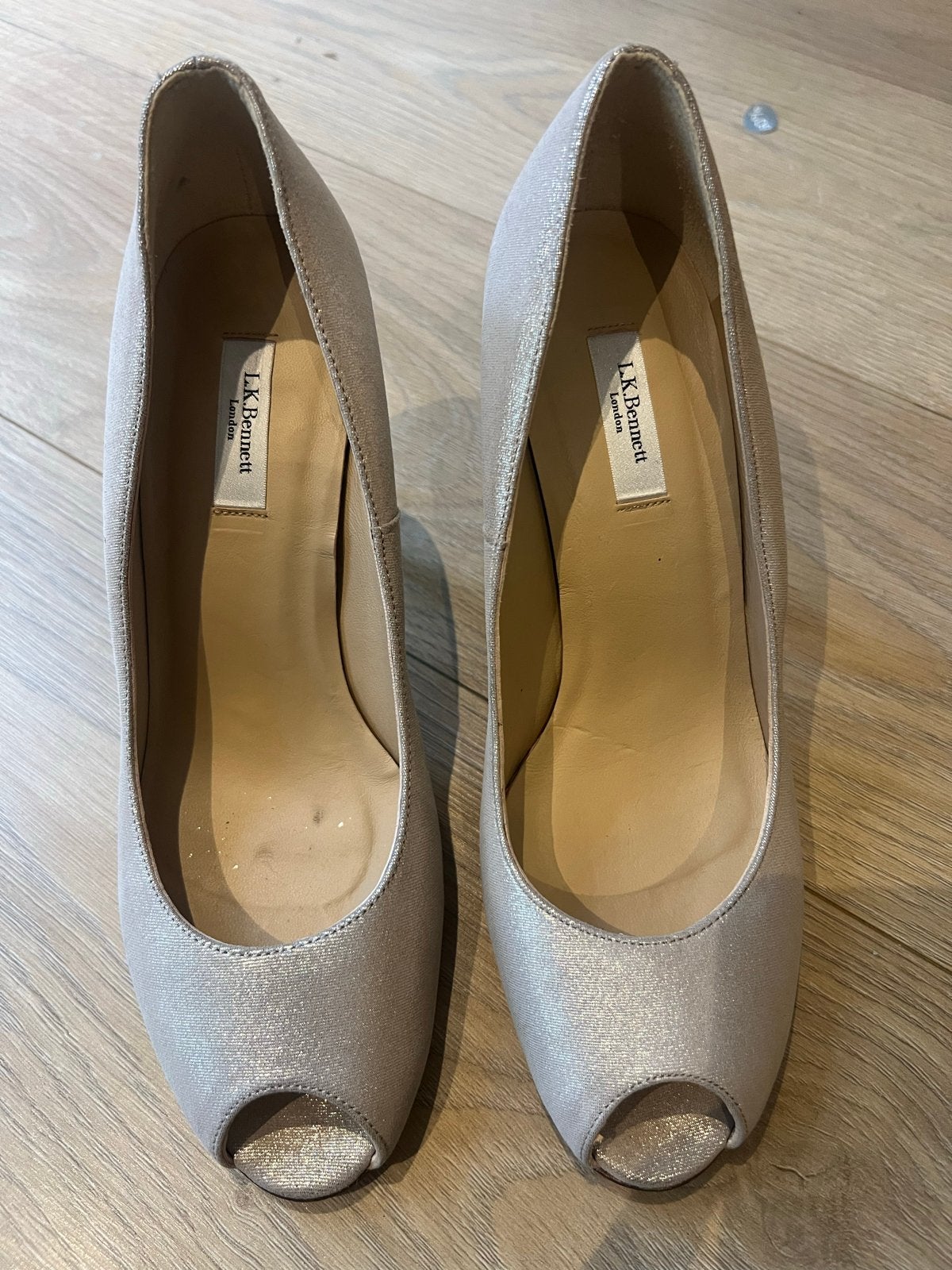 L.K. Bennett Pumps Maat 40, Ophalen of Verzenden, Gedragen, Beige, Pumps