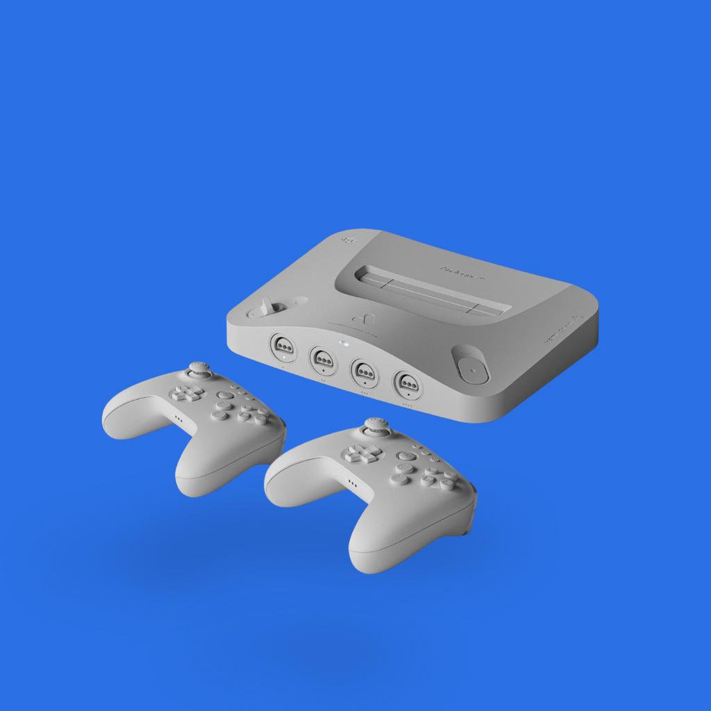 Analogue 3D met 2 controllers - Wit & Zwart [Gesealed], Spelcomputers en Games, Spelcomputers | Nintendo 64, Nieuw, Met 2 controllers