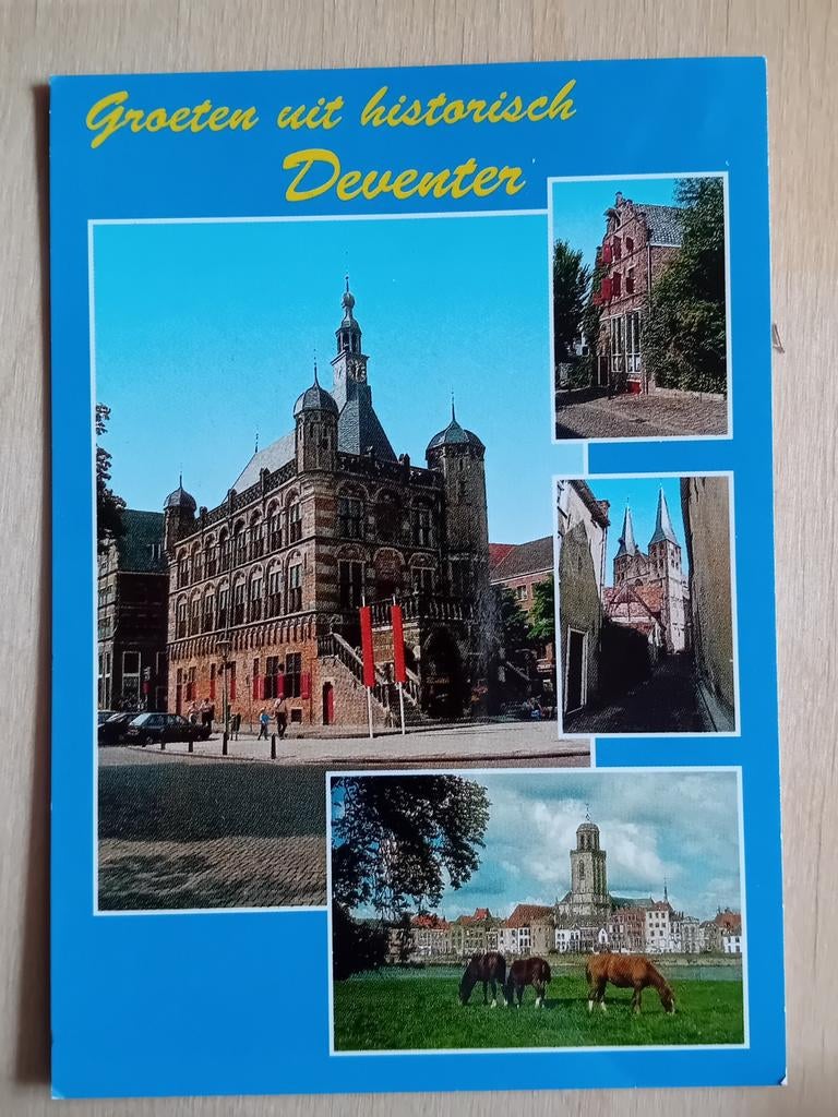 Ansichtkaart Deventer, Ophalen of Verzenden, Overijssel