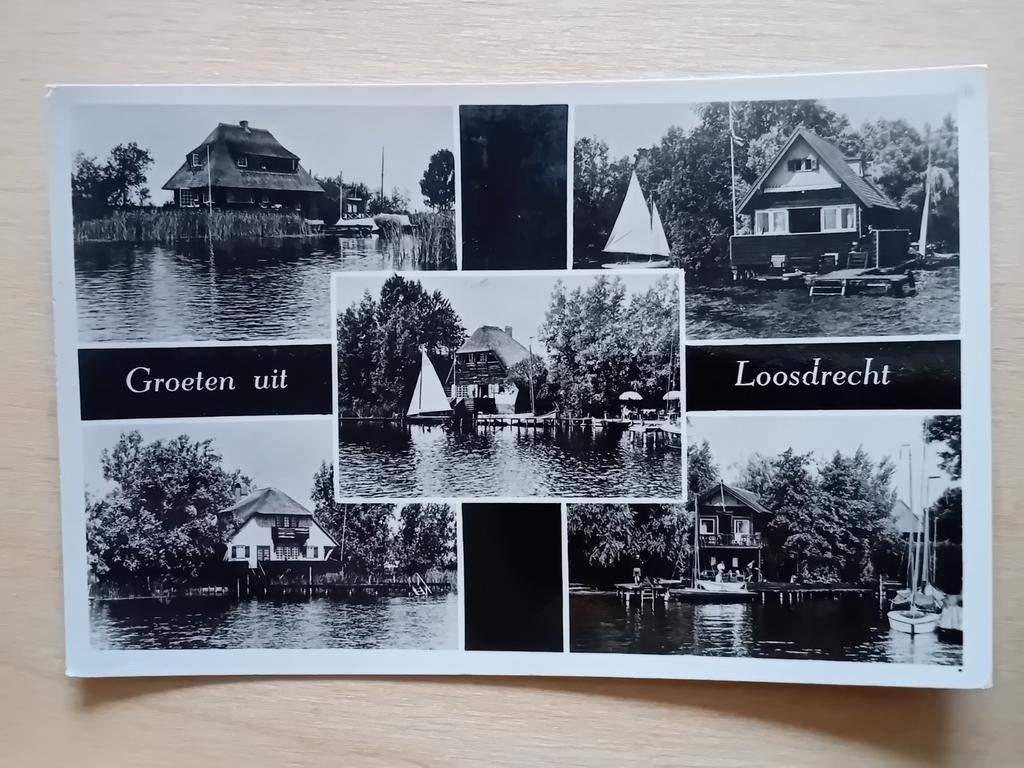 Ansichtkaart Loosdrecht, Ophalen of Verzenden, Noord-Holland