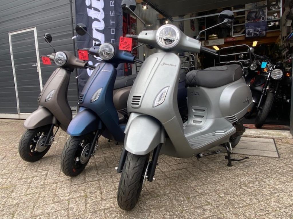 nieuwe scooters direct leverbaar santini capri euro 5 nu1799, Overige modellen, Maximaal 45 km/u, Nieuw, Benzine