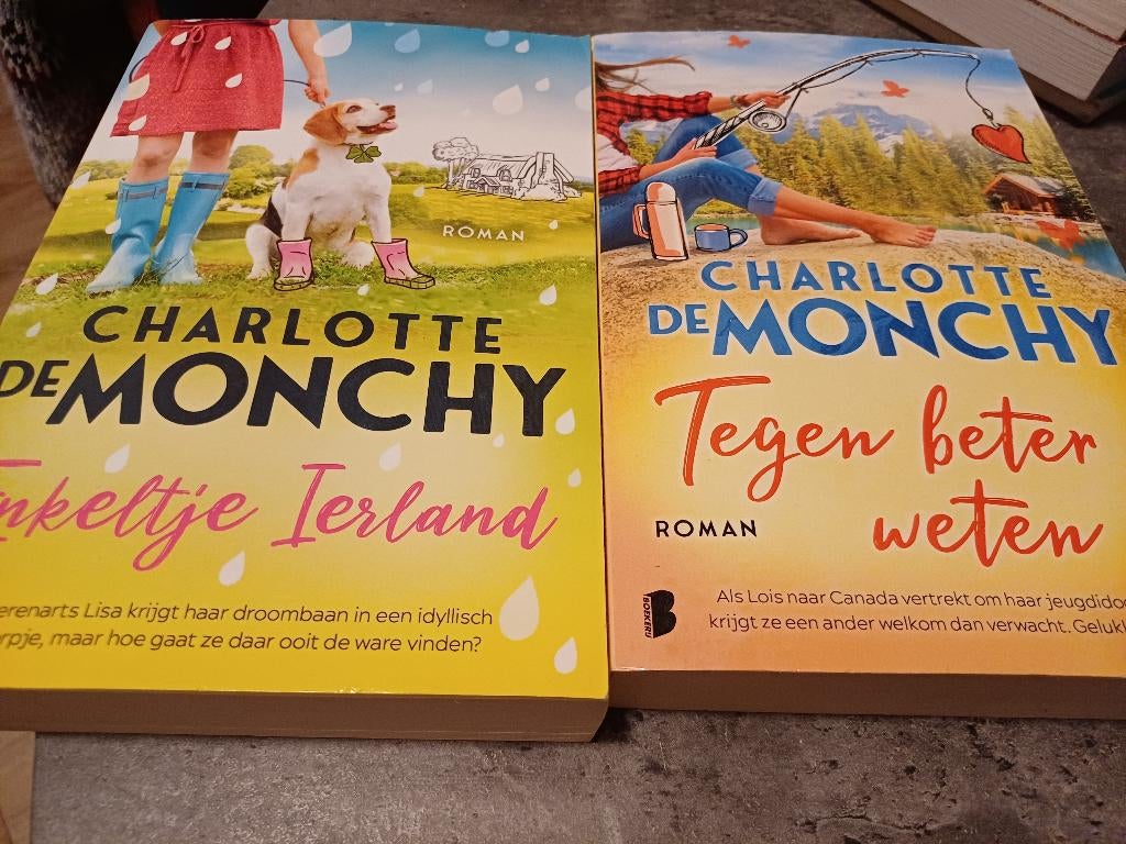 2 x  charlotte de monchey, Ophalen of Verzenden, Gelezen