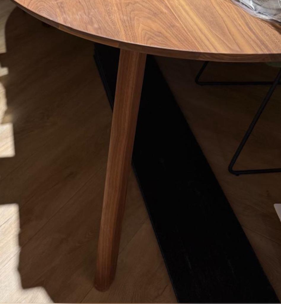 Eettafel Kluskens - Jamaica ovaal 180x110cm - Notenhout, Ophalen, 100 tot 150 cm, Nieuw, Vijf personen of meer