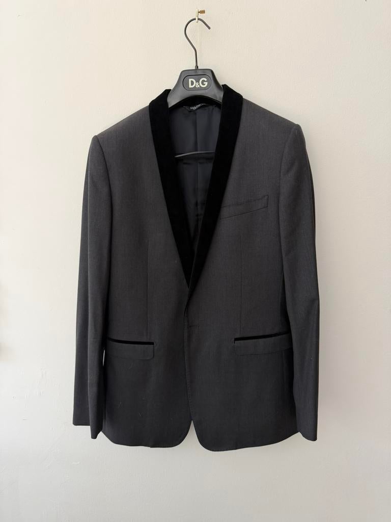 Dolce Gabbana jasje 48, Ophalen of Verzenden, Zo goed als nieuw, Grijs