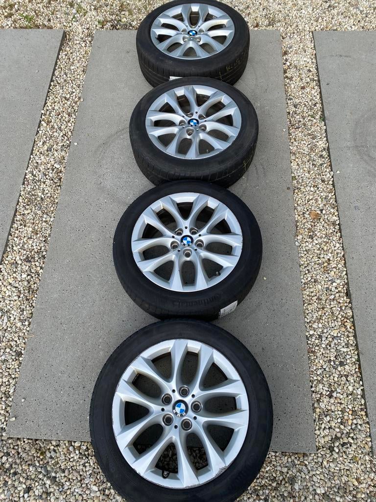 4 Velgen en banden BMW 2 active tourer, Ophalen, Gebruikt, 17 inch, Band(en)