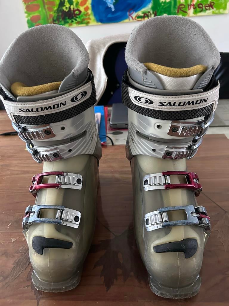 Salomon skischoenen maat 39,5, Ophalen, Gebruikt, Schoenen, Salomon