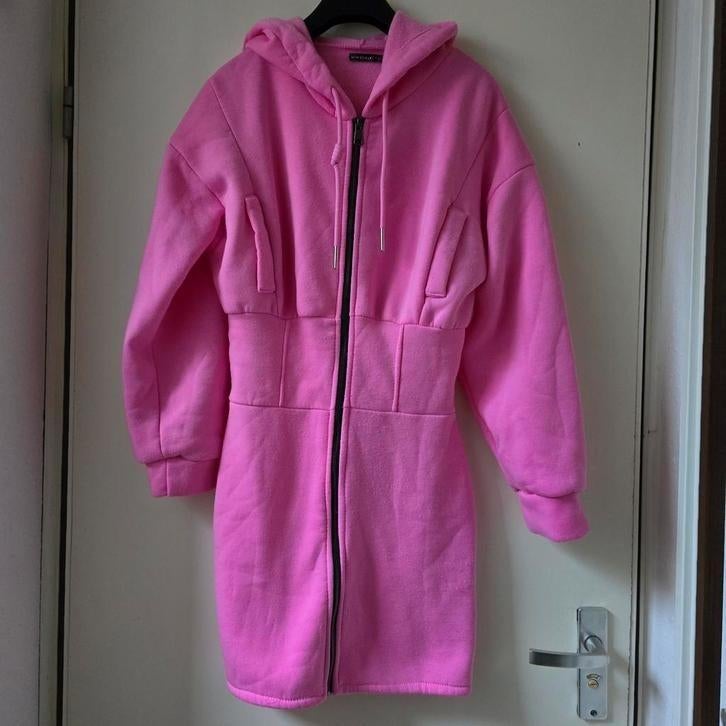 Vest blouse jurk maat S/M, Maat 38/40 (M), Ophalen of Verzenden, Zo goed als nieuw, Roze