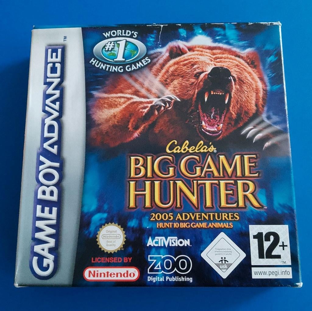 Cabela's Big Game Hunter GBA - Compleet!, Avontuur en Actie, 1 speler, Ophalen of Verzenden, Zo goed als nieuw