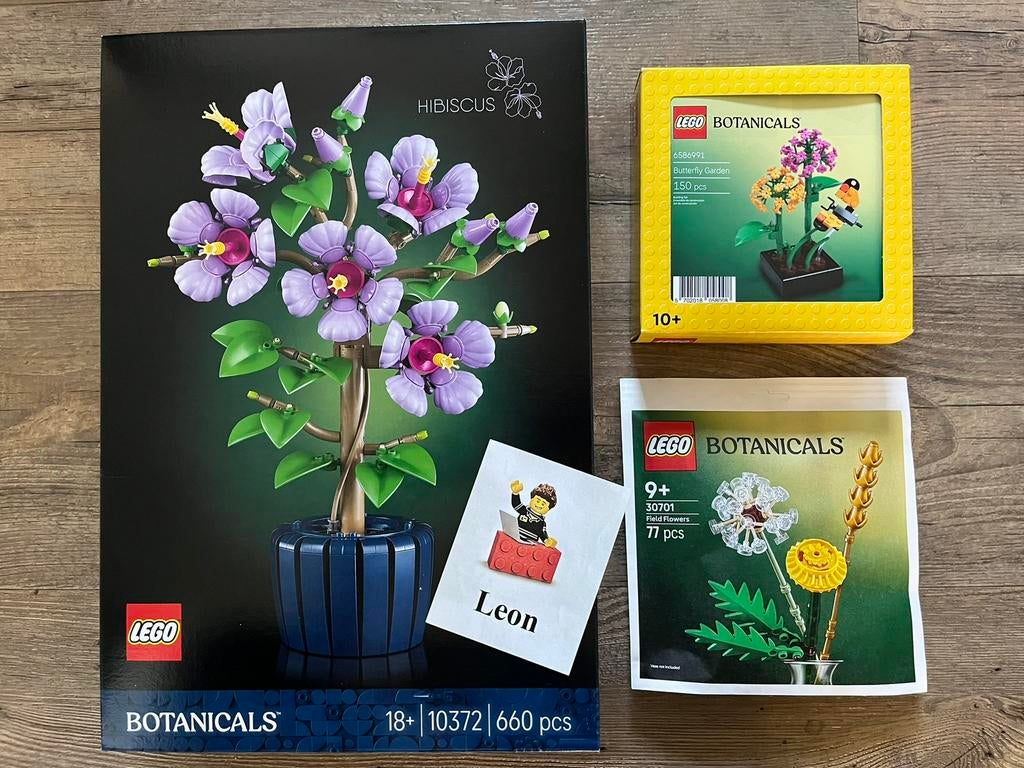Lego Botanicals 10372, 30701 & 6586991 - Nieuw in doosjes!, Ophalen of Verzenden, Nieuw, Complete set, Lego